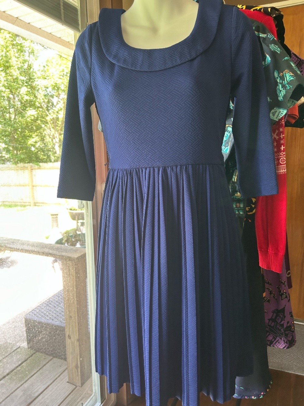 Modcloth blue dress small